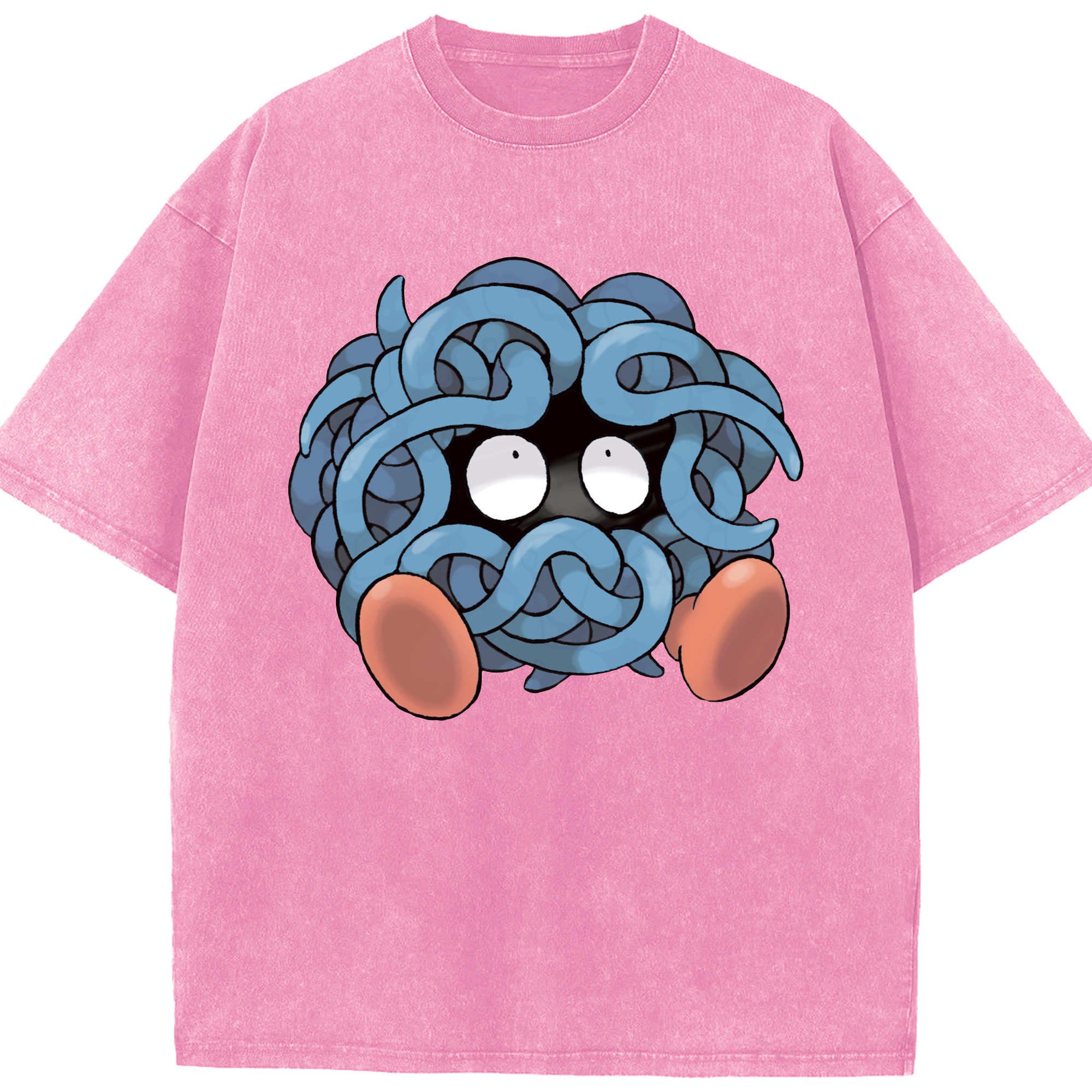 （画像用） ポケットモンスター Pokémon 綿100% ヴィンテージ風 半袖Tシャツ（フロントプリント）